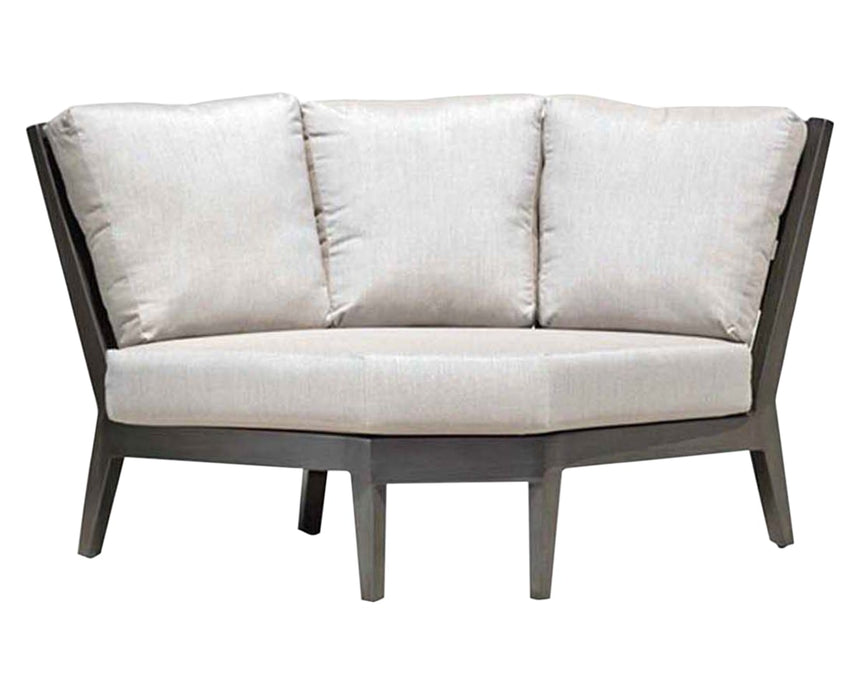 Curved Corner Chair | Ratana Lucia Collection | Valley Ridge Furniture