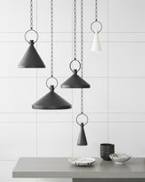 Natural Rusted Iron and Aged Iron | Limoges Small Pendant | Valley Ridge Furniture