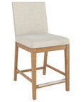 Honey Washed & Fabric TB | Canadel Core Counter Stool 8002 | Valley Ridge Furniture