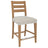 Honey Washed & Fabric TB | Canadel Core Counter Stool 8039 | Valley Ridge Furniture