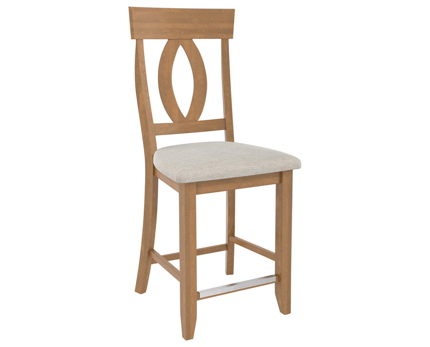 Fixed Base | Canadel Core Counter Stool 8100 | Valley Ridge Furniture