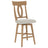 Honey Washed and Fabric TB | Canadel Core Counter Stool 7100 | Valley Ridge Furniture