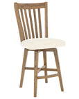 Oak Washed & Fabric TW | Canadel Champlain Counter Stool 7119 | Valley Ridge Furniture