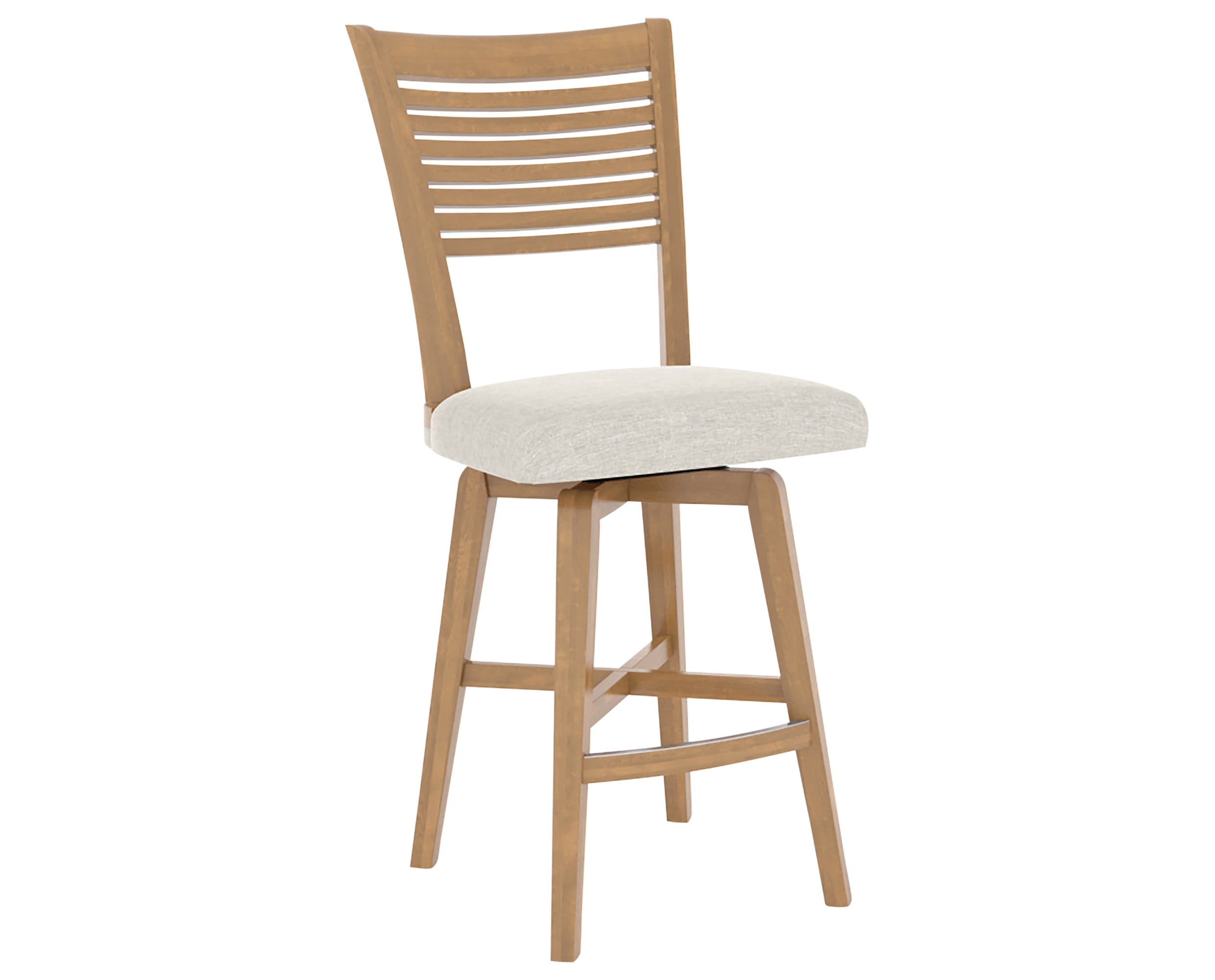 Honey Washed and Fabric TB | Canadel Core Counter Stool 7229 | Valley Ridge Furniture