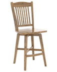 Oak Washed | Canadel Champlain Counter Stool 7232 | Valley Ridge Furniture