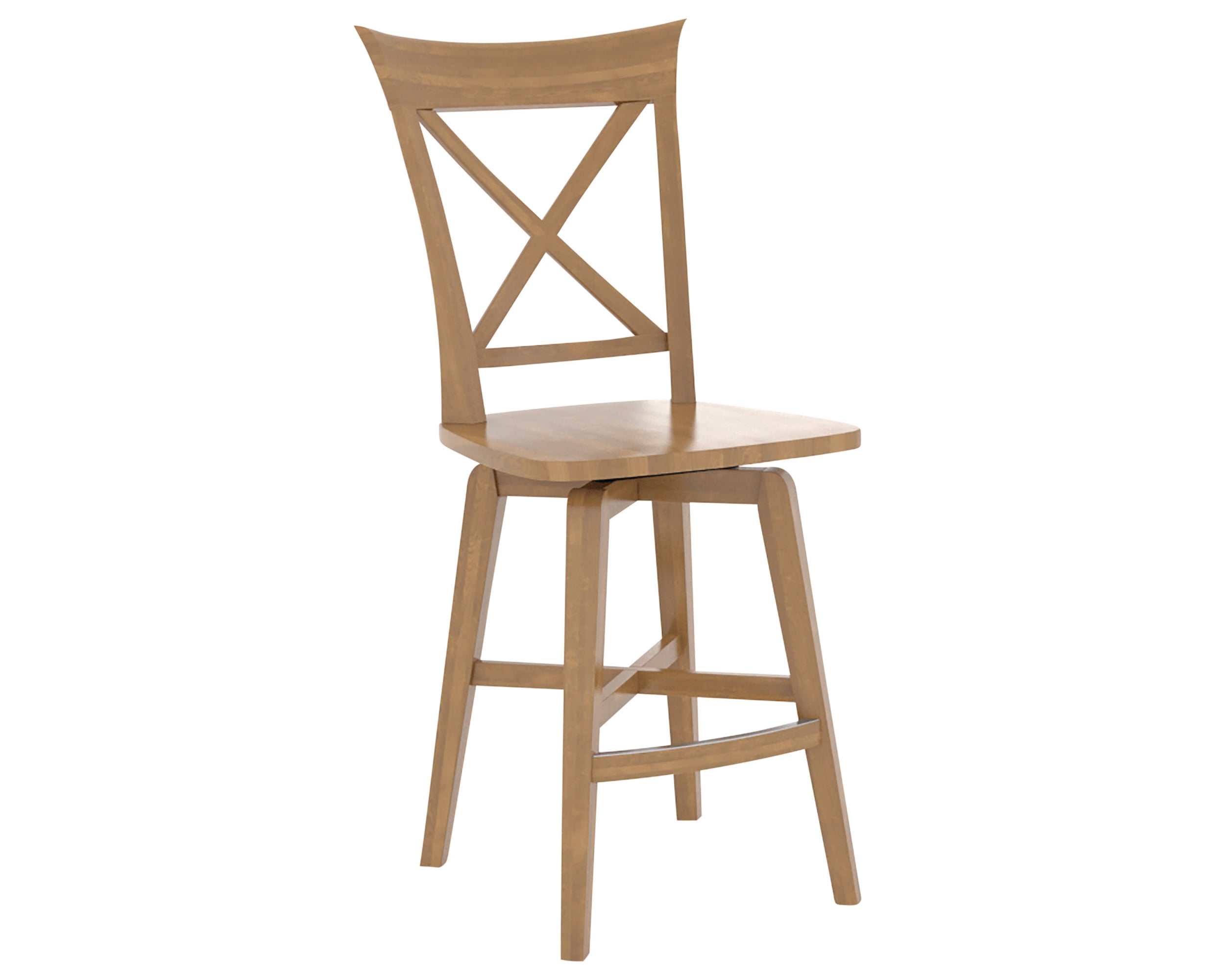 Honey Washed | Canadel Core Counter Stool 7258 | Valley Ridge Furniture