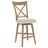 Honey Washed and Fabric TB | Canadel Core Counter Stool 7258 | Valley Ridge Furniture