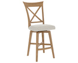 Honey Washed and Fabric TB | Canadel Core Counter Stool 7258 | Valley Ridge Furniture