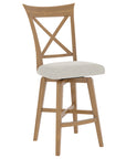 Honey Washed and Fabric TB | Canadel Core Counter Stool 7258 | Valley Ridge Furniture