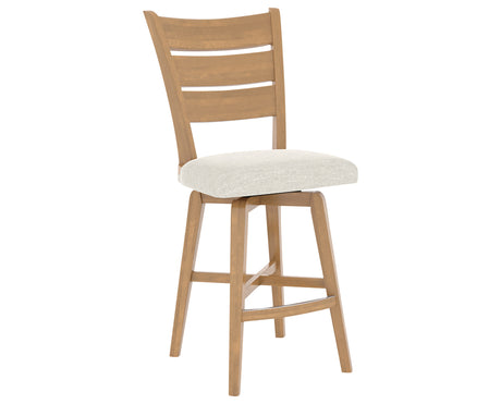 Honey Washed and Fabric TB | Canadel Core Counter Stool 7399 | Valley Ridge Furniture