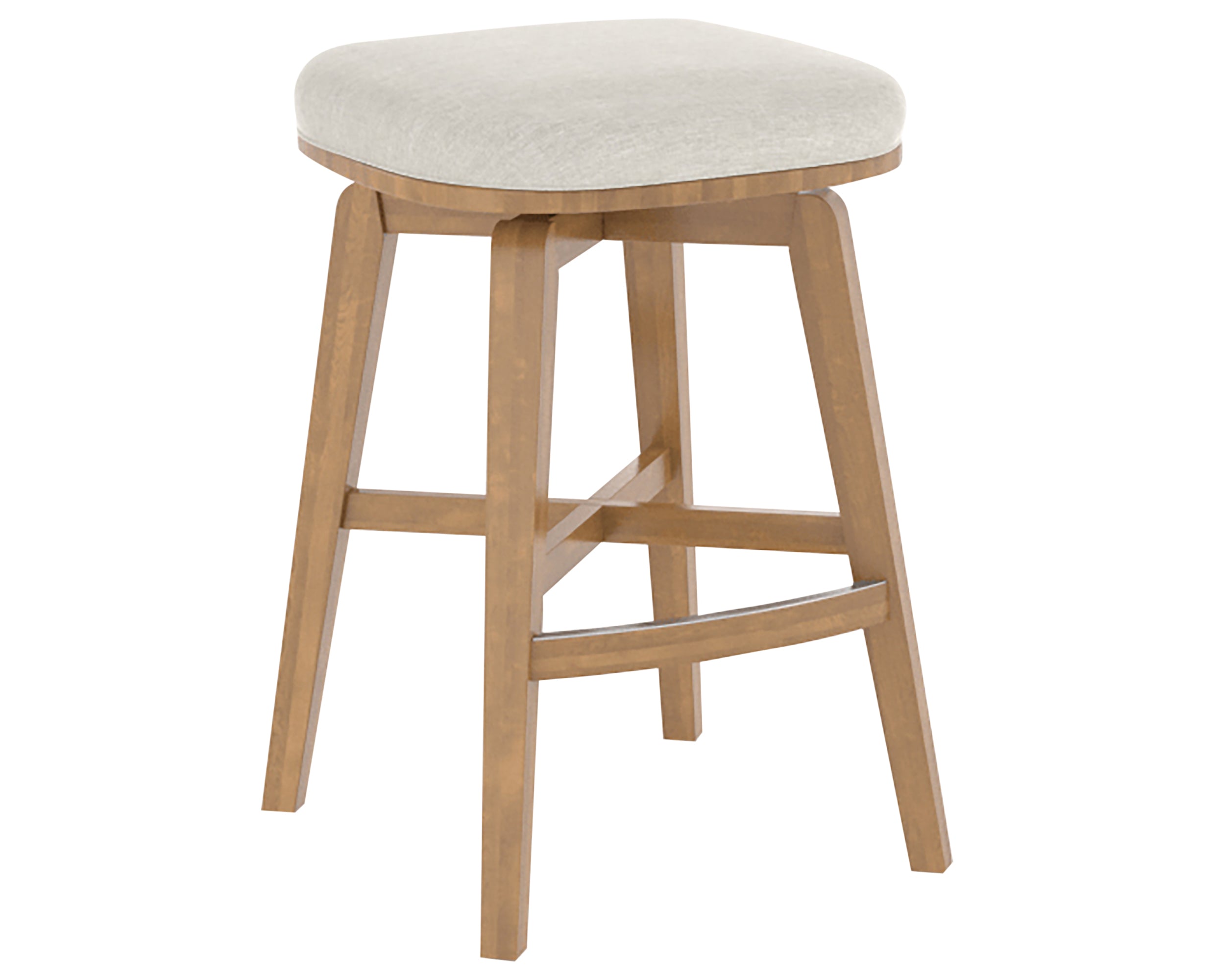 Honey Washed &amp; Fabric TB | Canadel Core Counter Stool 7504 | Valley Ridge Furniture