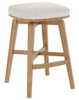Honey Washed & Fabric TB | Canadel Core Counter Stool 7504 | Valley Ridge Furniture