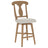 Honey Washed and Fabric TB | Canadel Core Counter Stool 7600 | Valley Ridge Furniture