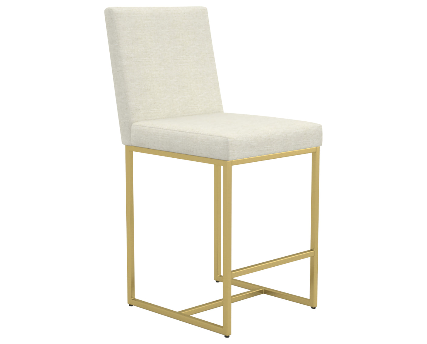 GL Metal Gold & Fabric TW | Canadel Modern Counter Stool 8174 | Valley Ridge Furniture 