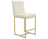 GL Metal Gold & Fabric TW | Canadel Modern Counter Stool 8174 | Valley Ridge Furniture 