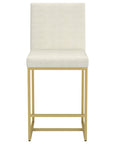 GL Metal Gold & Fabric TW | Canadel Modern Counter Stool 8174 | Valley Ridge Furniture 