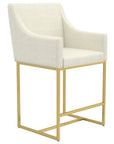 GL Metal Gold & Fabric TW | Canadel Modern Counter Stool 8175 | Valley Ridge Furniture