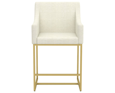 GL Metal Gold & Fabric TW | Canadel Modern Counter Stool 8175 | Valley Ridge Furniture