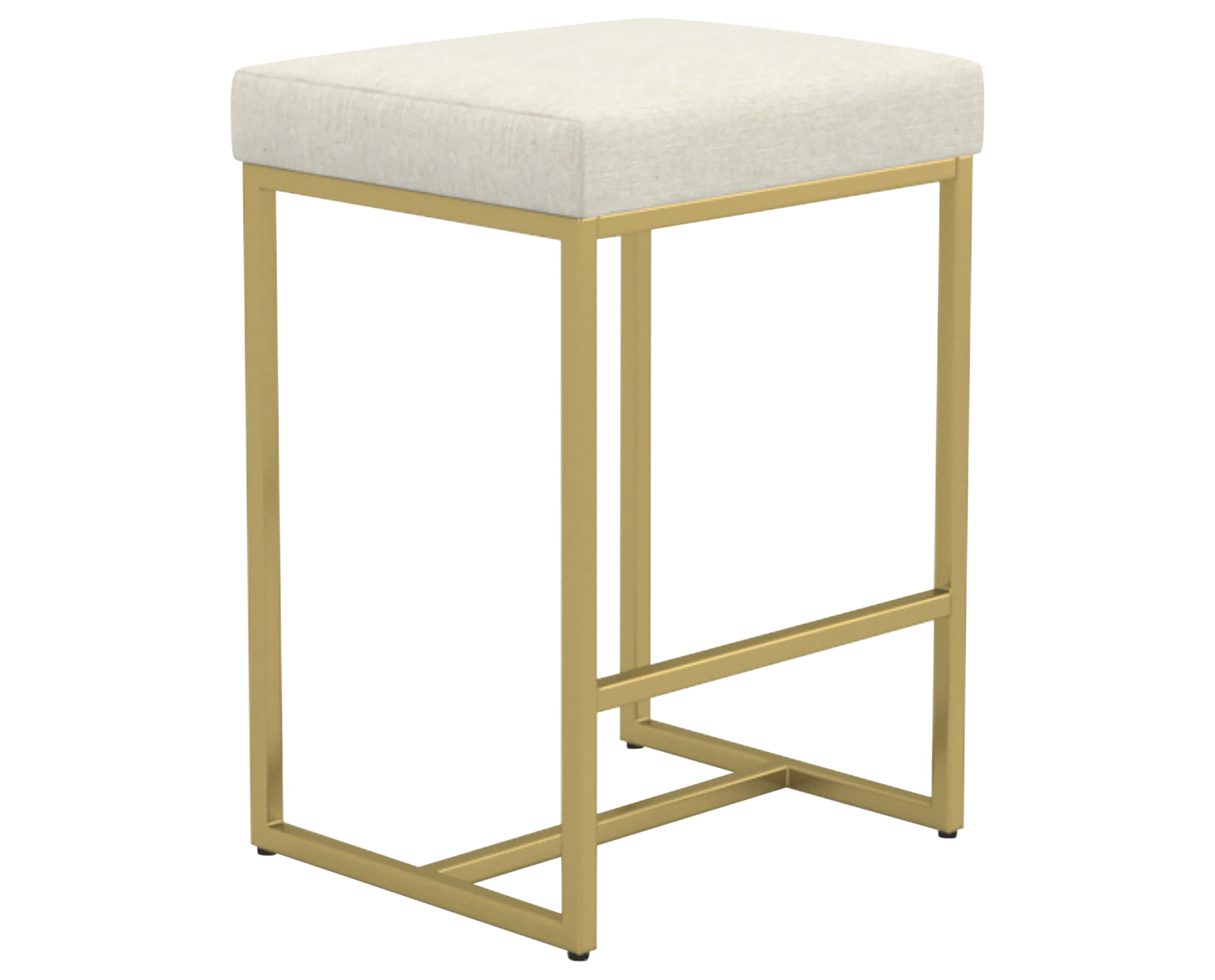 GL Metal Gold & Fabric TW | Canadel Modern Counter Stool 8176 | Valley Ridge Furniture