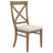 Oak Washed and Fabric TW | Canadel Champlain Dining Chair 5186 | Valley Ridge Furniture