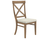 Oak Washed and Fabric TW | Canadel Champlain Dining Chair 5186 | Valley Ridge Furniture