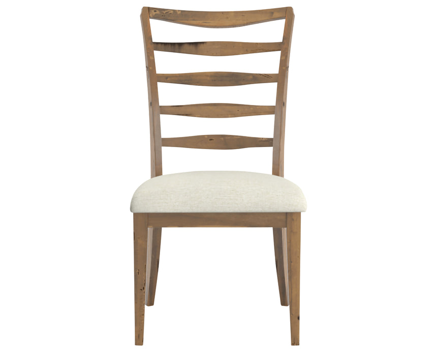 Oak Washed and Fabric TW | Canadel Champlain Dining Chair 5185 | Valley Ridge Furniture