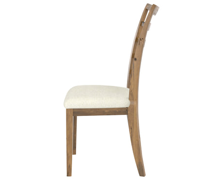 Oak Washed and Fabric TW | Canadel Champlain Dining Chair 5185 | Valley Ridge Furniture