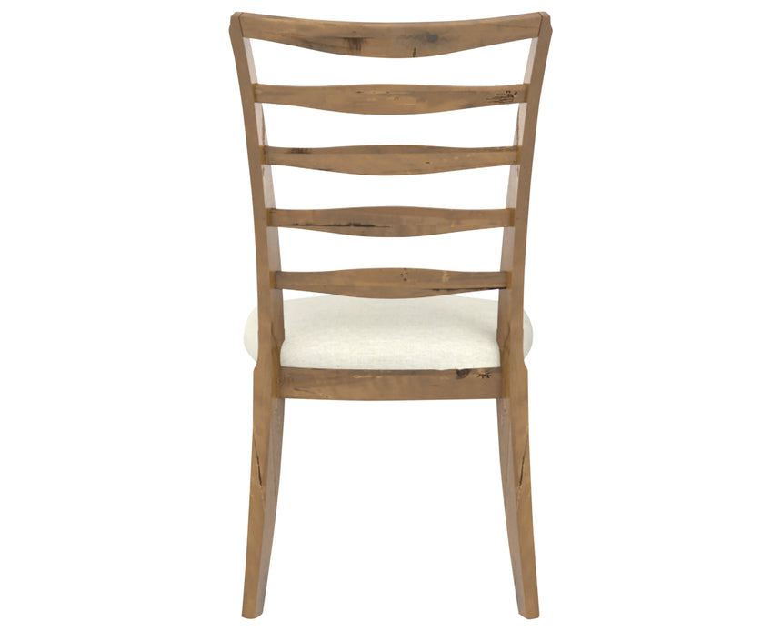 Oak Washed and Fabric TW | Canadel Champlain Dining Chair 5185 | Valley Ridge Furniture