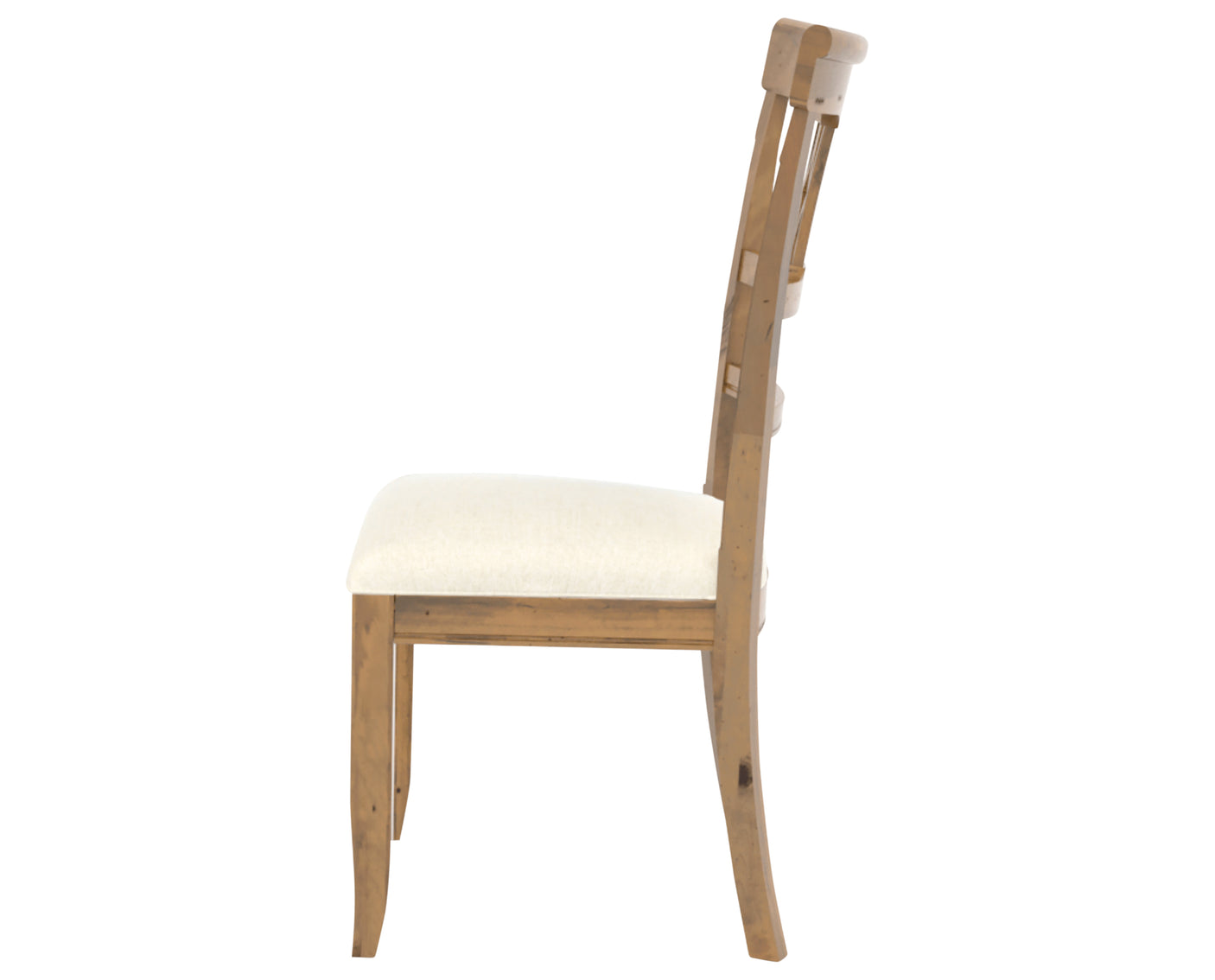 Oak Washed and Fabric TW | Canadel Champlain Dining Chair 5181 | Valley Ridge Furniture