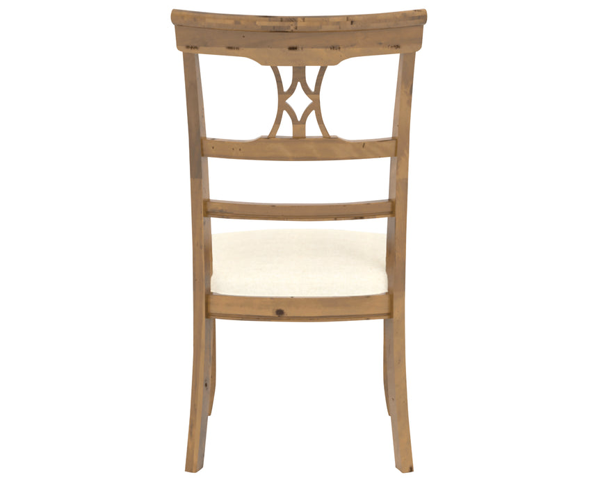 Oak Washed and Fabric TW | Canadel Champlain Dining Chair 5181 | Valley Ridge Furniture