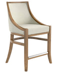 Oak Washed & Fabric TW | Canadel Champlain Counter Stool 819A | Valley Ridge Furniture