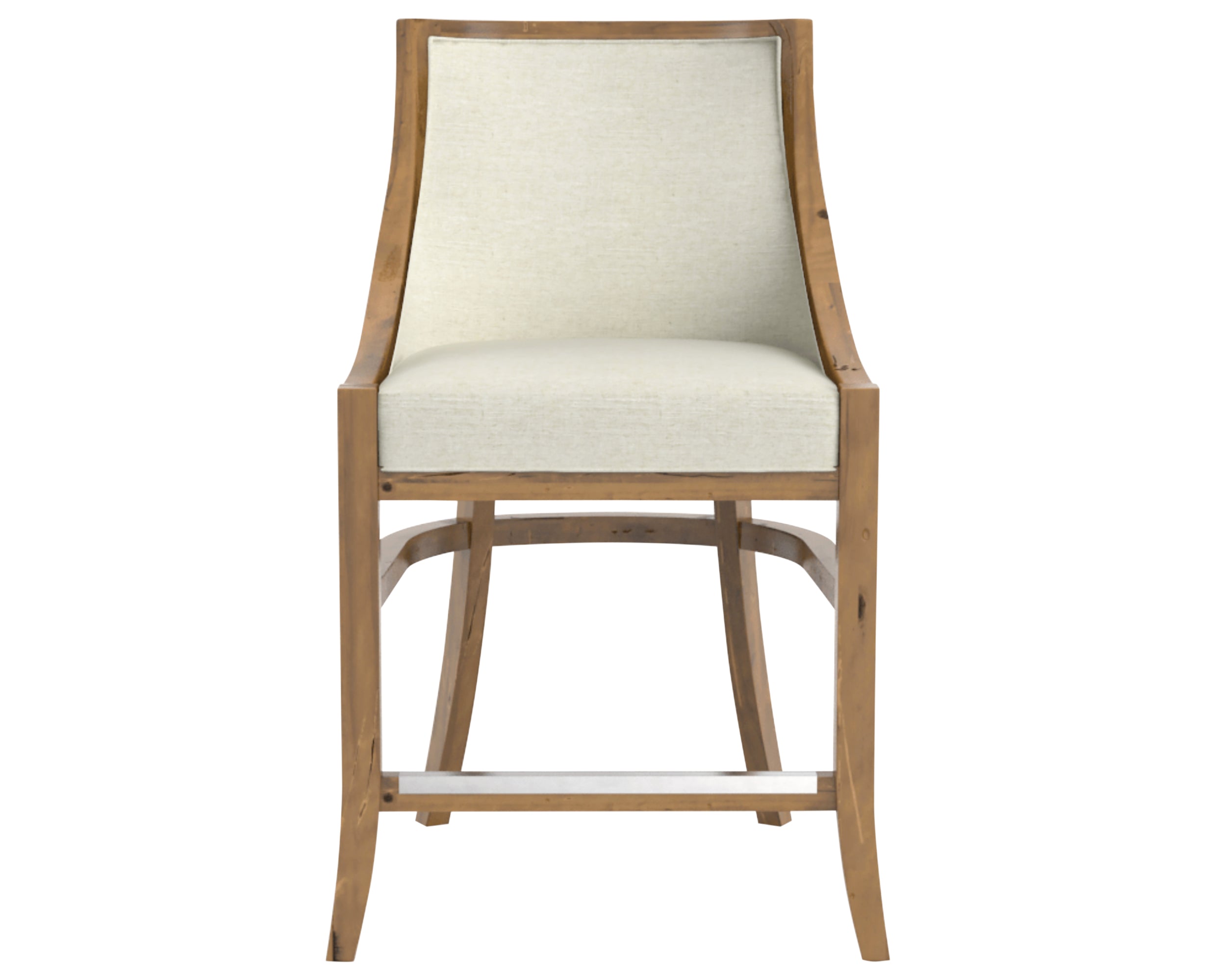 Oak Washed &amp; Fabric TW | Canadel Champlain Counter Stool 819A | Valley Ridge Furniture