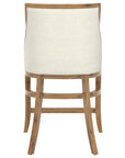 Oak Washed & Fabric TW | Canadel Champlain Counter Stool 819A | Valley Ridge Furniture