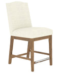 Oak Washed & Fabric TW | Canadel Champlain Counter Stool 310A | Valley Ridge Furniture