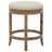 Oak Washed & Fabric TW | Canadel Champlain Counter Stool 8004 | Valley Ridge Furniture