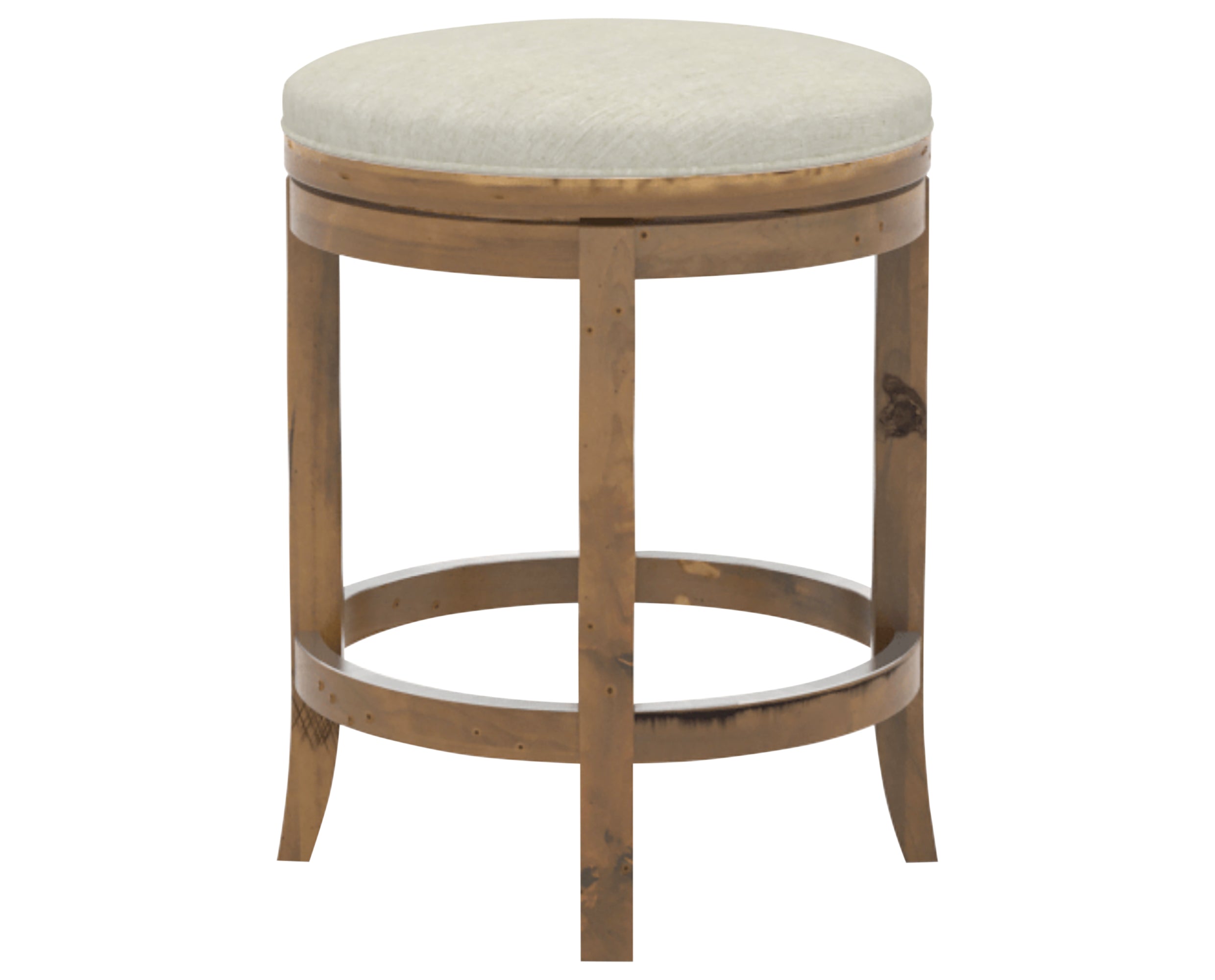 Oak Washed &amp; Fabric TW | Canadel Champlain Counter Stool 8004 | Valley Ridge Furniture