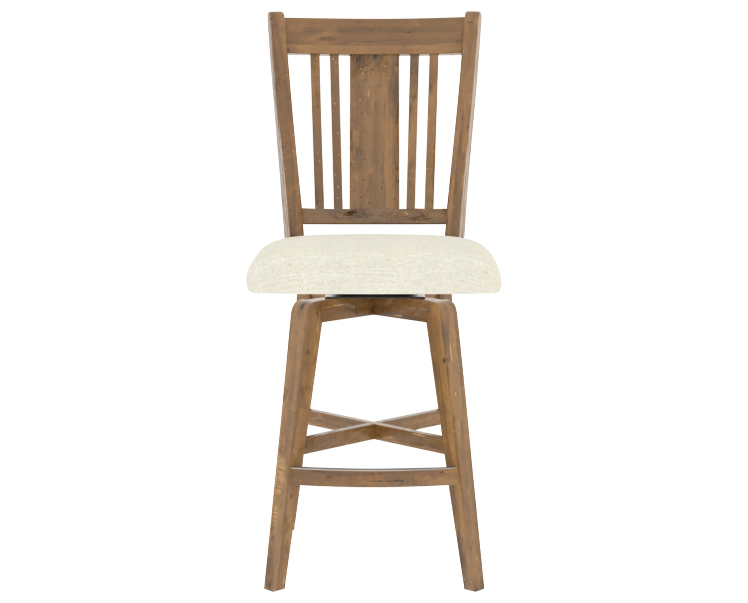 Oak Washed & Fabric TW | Canadel Champlain Counter Stool 7250 | Valley Ridge Furniture