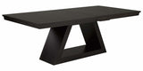 Table as Shown | Cardinal Woodcraft Shard Dining Table | Valley Ridge Furniture
