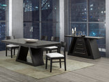 Table as Shown | Cardinal Woodcraft Shard Dining Table | Valley Ridge Furniture