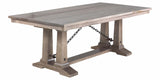 Table as Shown | Cardinal Woodcraft Shechem Dining Table | Valley Ridge Furniture
