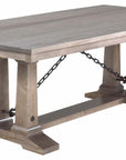 Table as Shown | Cardinal Woodcraft Shechem Dining Table | Valley Ridge Furniture