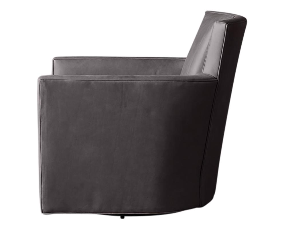 Lukas Leather Iron | Camden Carlton Swivel Glider | Valley Ridge Furniture