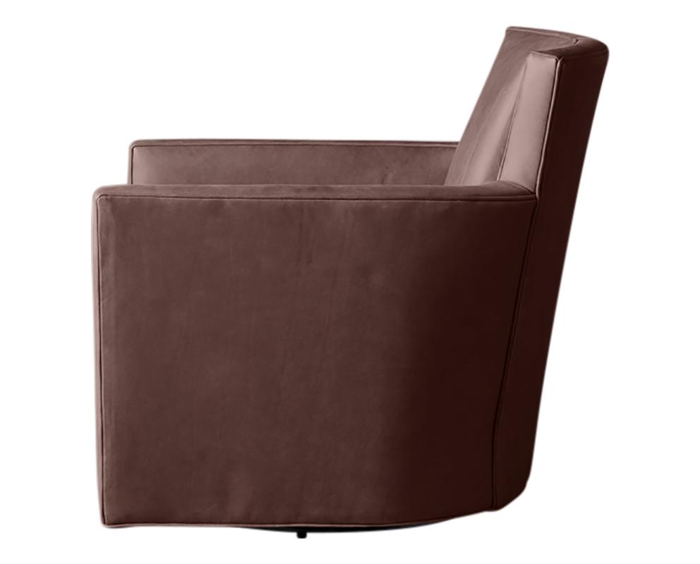 Lukas Leather Tobacco | Camden Carlton Swivel Glider | Valley Ridge Furniture