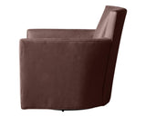Lukas Leather Tobacco | Camden Carlton Swivel Glider | Valley Ridge Furniture
