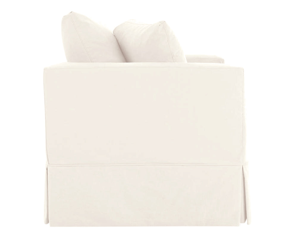 White Fabric | Camden Breeze Chair & 1/2 | Valley Ridge Furniture