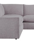 Plush Fabric Greystone | Camden Sarah L Sectional | Valley Ridge Furniture