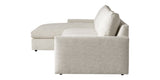 Plush Fabric Linen | Camden Sarah Sectional w/Chaise | Valley Ridge Furniture