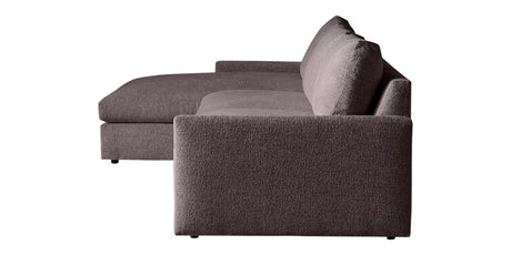 Plush Fabric Night | Camden Sarah Sectional w/Chaise | Valley Ridge Furniture