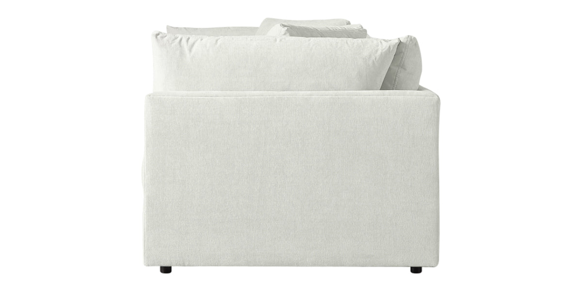Dayo Fabric Snow | Camden Big Easy Sofa | Valley Ridge Furniture