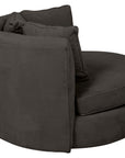 View Fabric Pewter | Camden Cuddle Chair | Valley Ridge Furniture